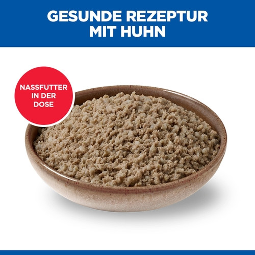 Hill's Adult Huhn Hundefutter (in Dosen 370g)