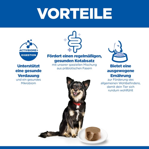 Hill's Adult Perfect Digestion Small & Mini mousse met kalkoen natvoer hond