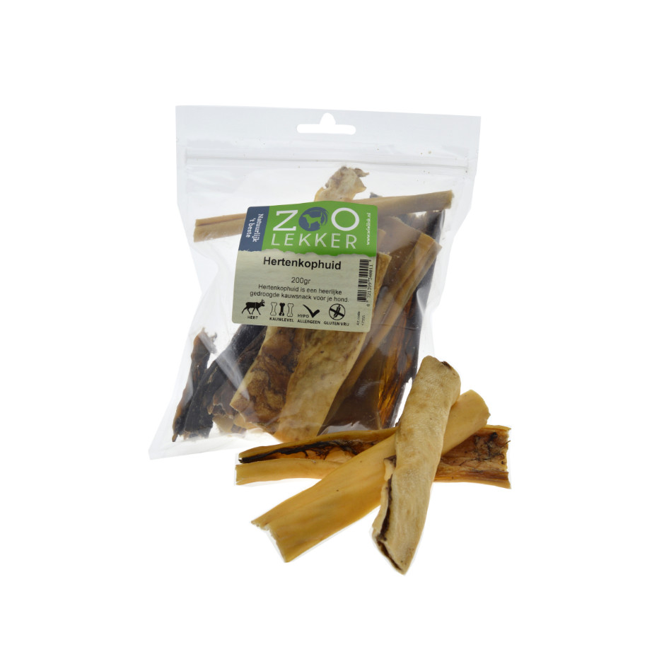 Zoolekker - Hertenkophuid hondensnack