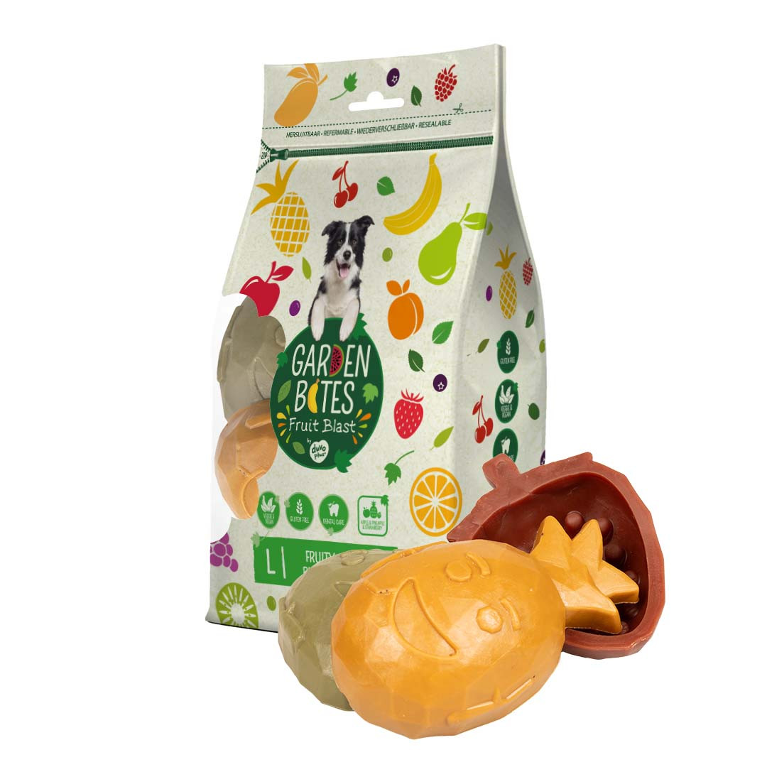 Garden Bites Fruity Buddies hondensnack