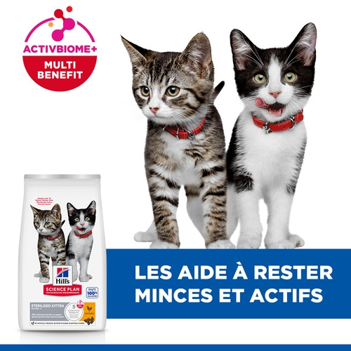 Hill's Kitten Sterilised au poulet pour chaton