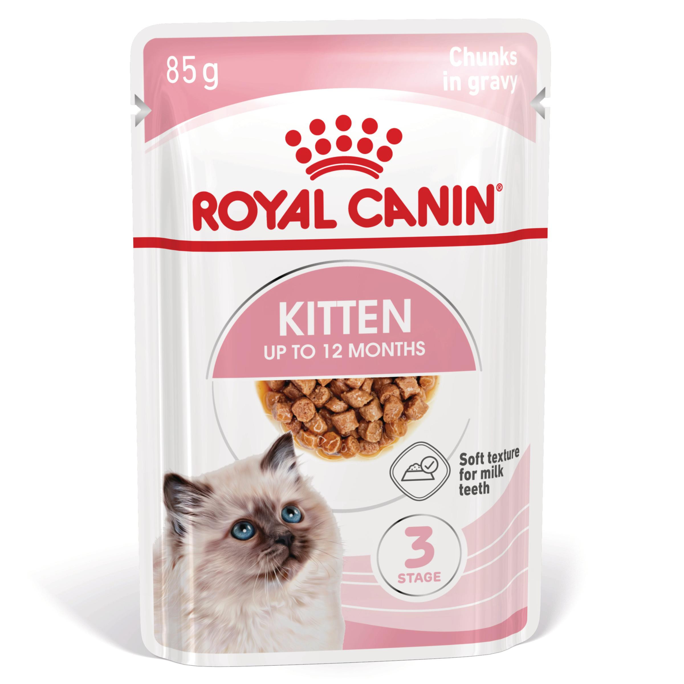 Royal Canin Kitten en sauce pâtée pour chaton (en sauce)