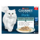 Purina Gourmet Perle Ocean Flakes en sauce pâtée pour chat