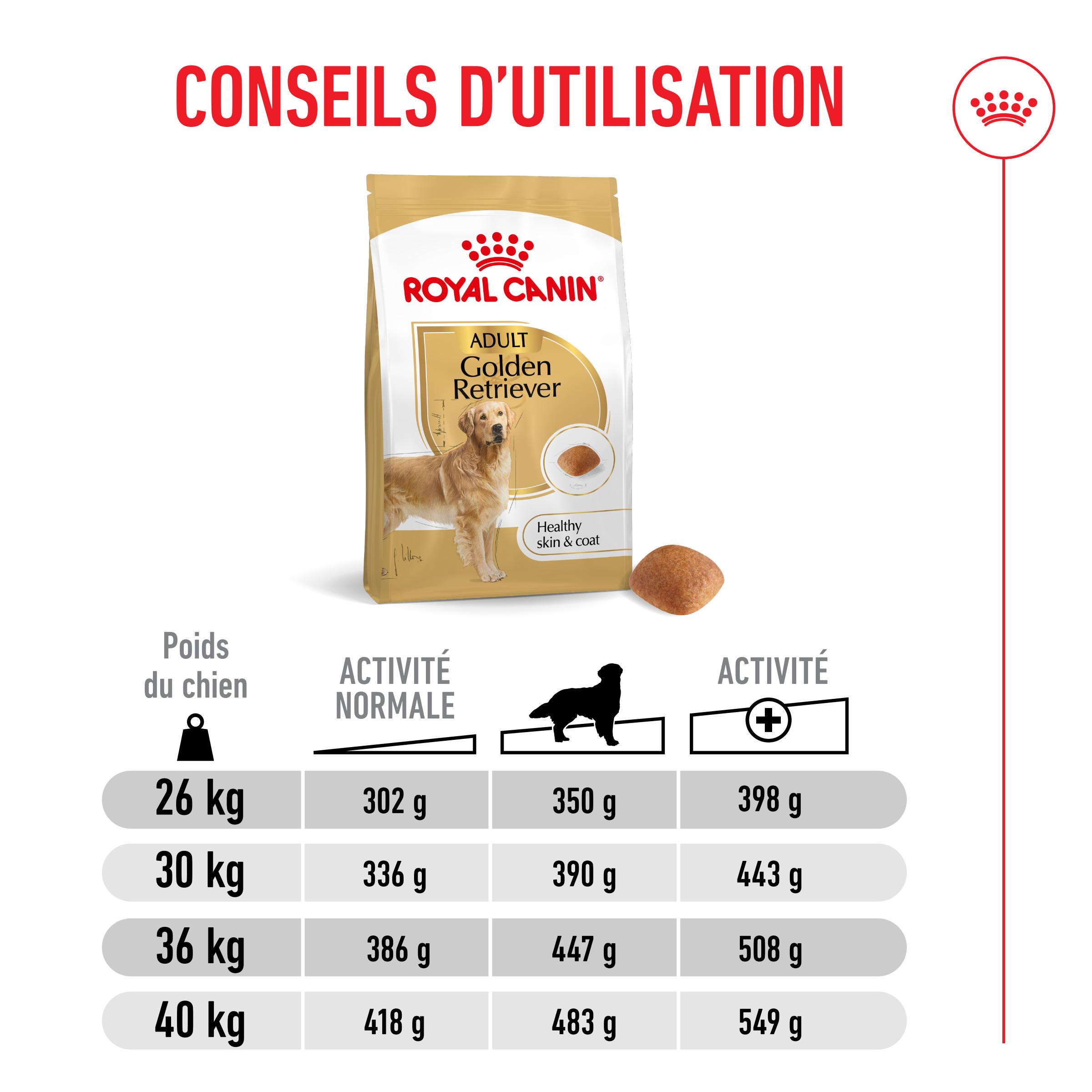 Royal Canin Adult Golden Retriever pour chien