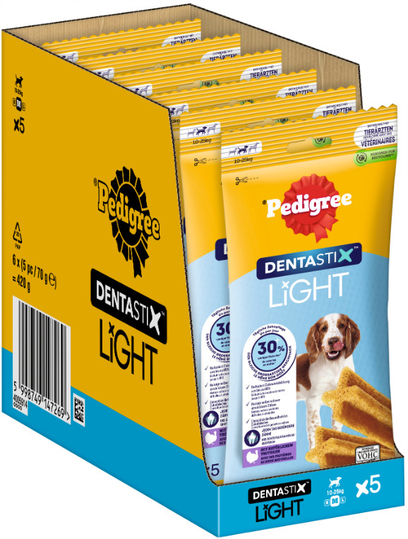 Pedigree Dentastix Light Medium hondensnack 10 - 25 kg