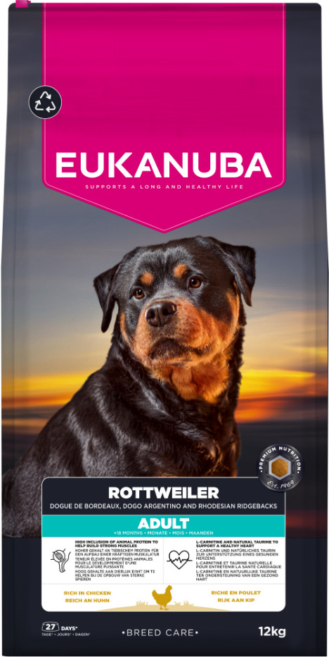 Eukanuba Rottweiler Adult pour chien