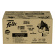 Felix Doppelt Lecker Countryside Selection in Gelee Nassfutter für Katzen (Megapack)