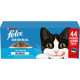 Felix Original Selection de poissons pâtée en gelée pour chat (grand format)
