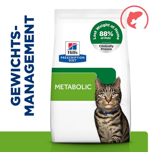 Hill's Prescription Diet Metabolic Weight Management kattenvoer met tonijn