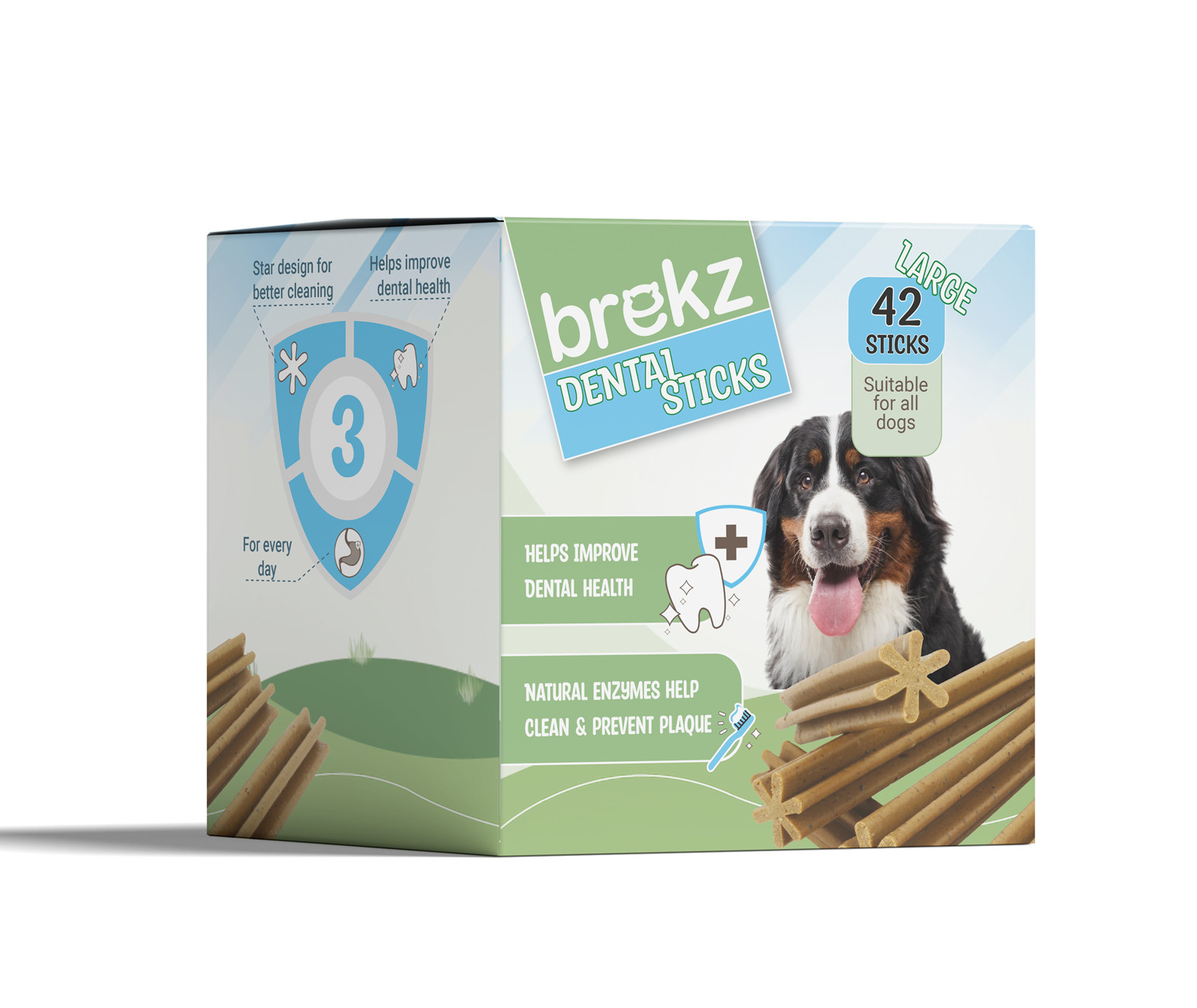 Brekz Dental Sticks  - Giant friandise pour chien