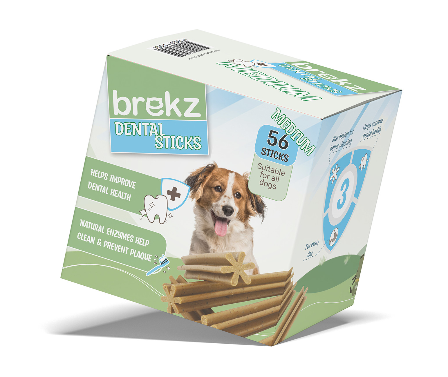Brekz Dental Sticks - Medium friandise pour chien