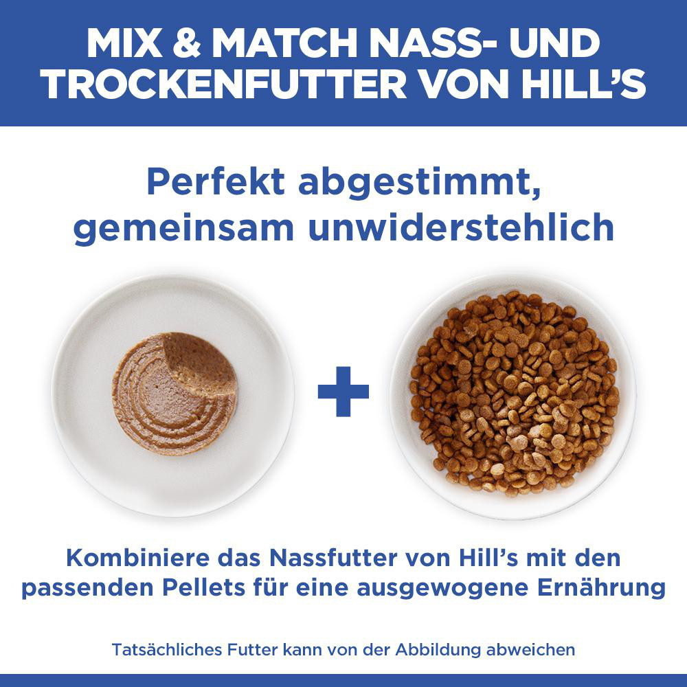 Hill's Mature Adult mit Lachs Katzen-Nassfutter (Mousse, Dose)