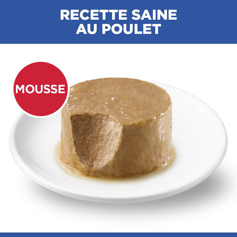 Hill's Adult Sterilised Cat au poulet pâtée pour chat (mousse, boîte)