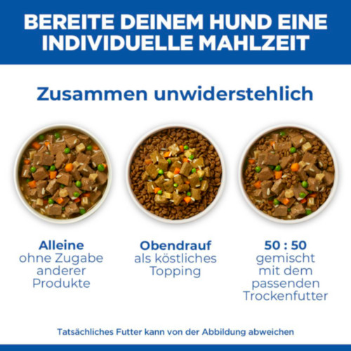 Hill's Puppy mit Huhn und Gemüse Welpen-Nassfutter (Eintopf, Dosen)