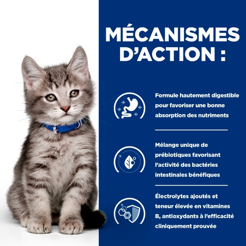 Hill's Prescription Diet Kitten I/D Digestive Care sachet repas au poulet pour chat 
