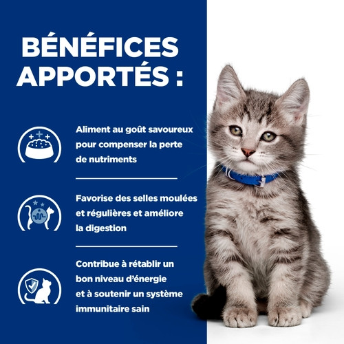 Hill's Prescription Diet Kitten I/D Digestive Care au poulet pour chaton