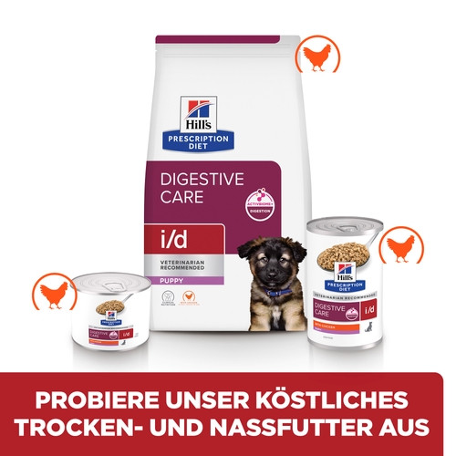Hill's Prescription Diet Puppy I/D Digestive Care Welpenfutter mit Huhn