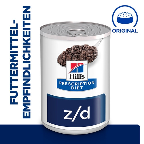 Hill's Prescription Diet Z/D Food Sensitivities Nassfutter für Hunde (Dose)